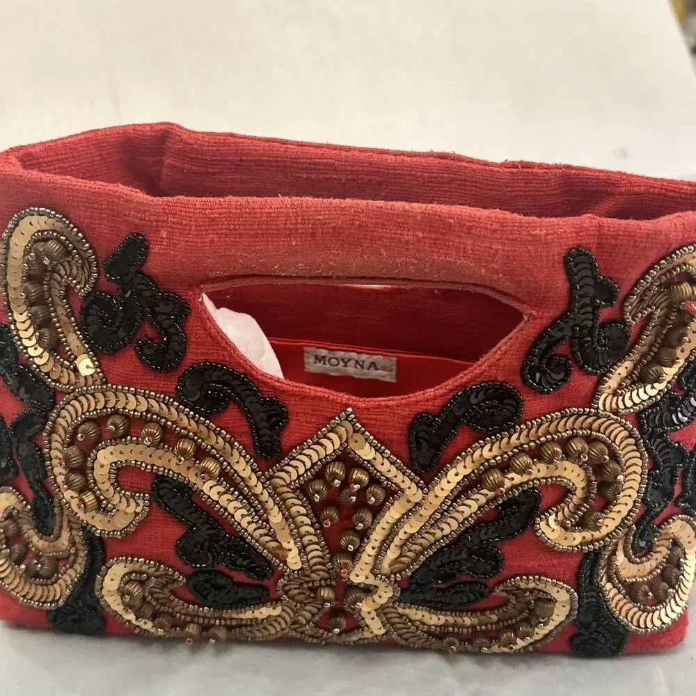 vintage Moyna beaded purse
